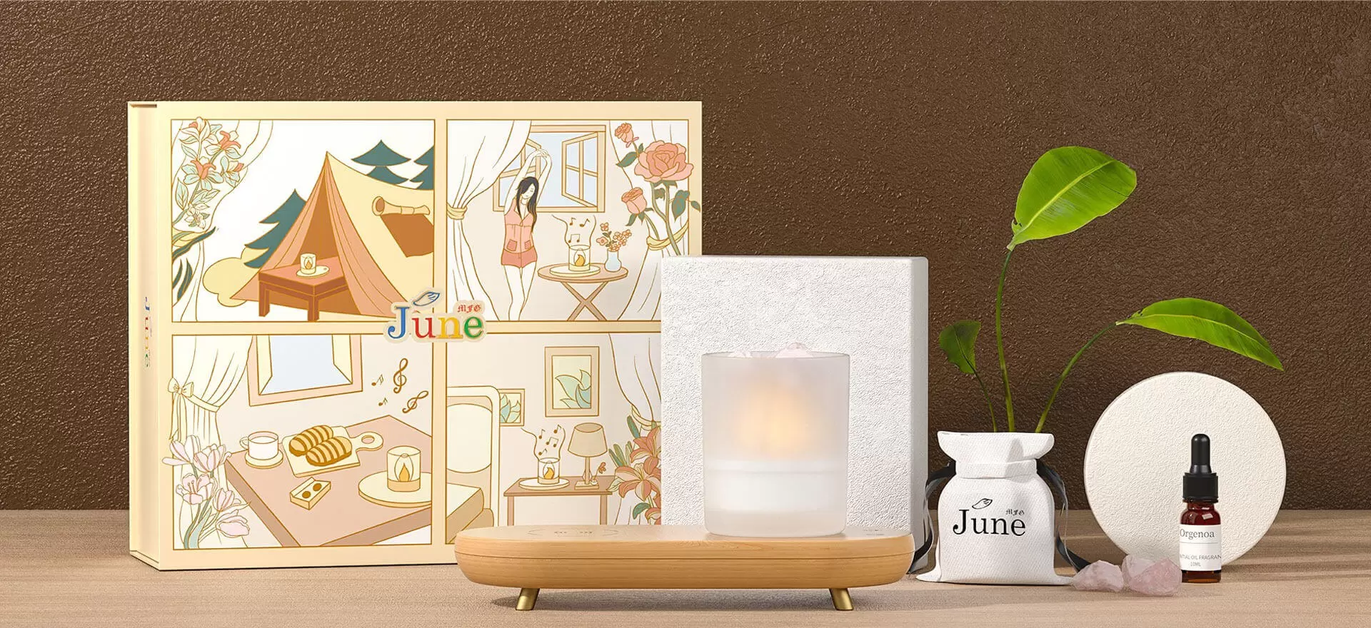 Kerzenw&auml;rmerlampe