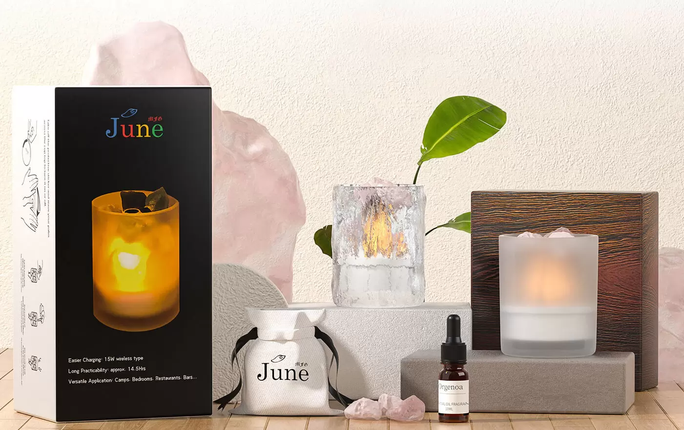 Kerzenw&auml;rmerlampe