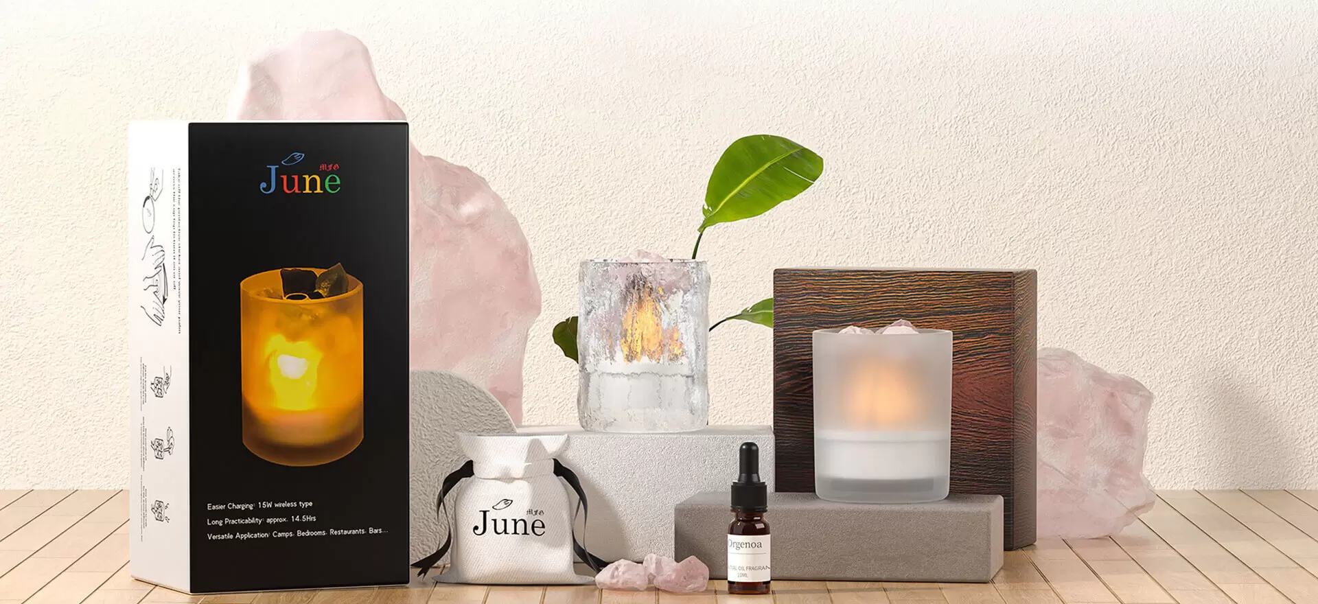 Kerzenw&auml;rmerlampe